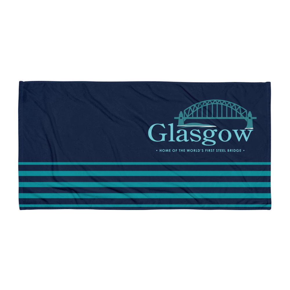 Glasgow Missouri Beach Towel River Blues Karbelle