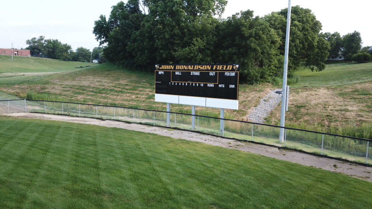 John Donaldson Field Aerial Image - By MIke Heying