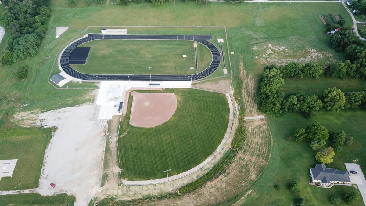 John Donaldson Field Aerial Image - By MIke Heying