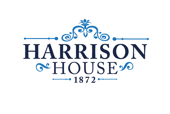 Logo for Harrison House Built in 1872