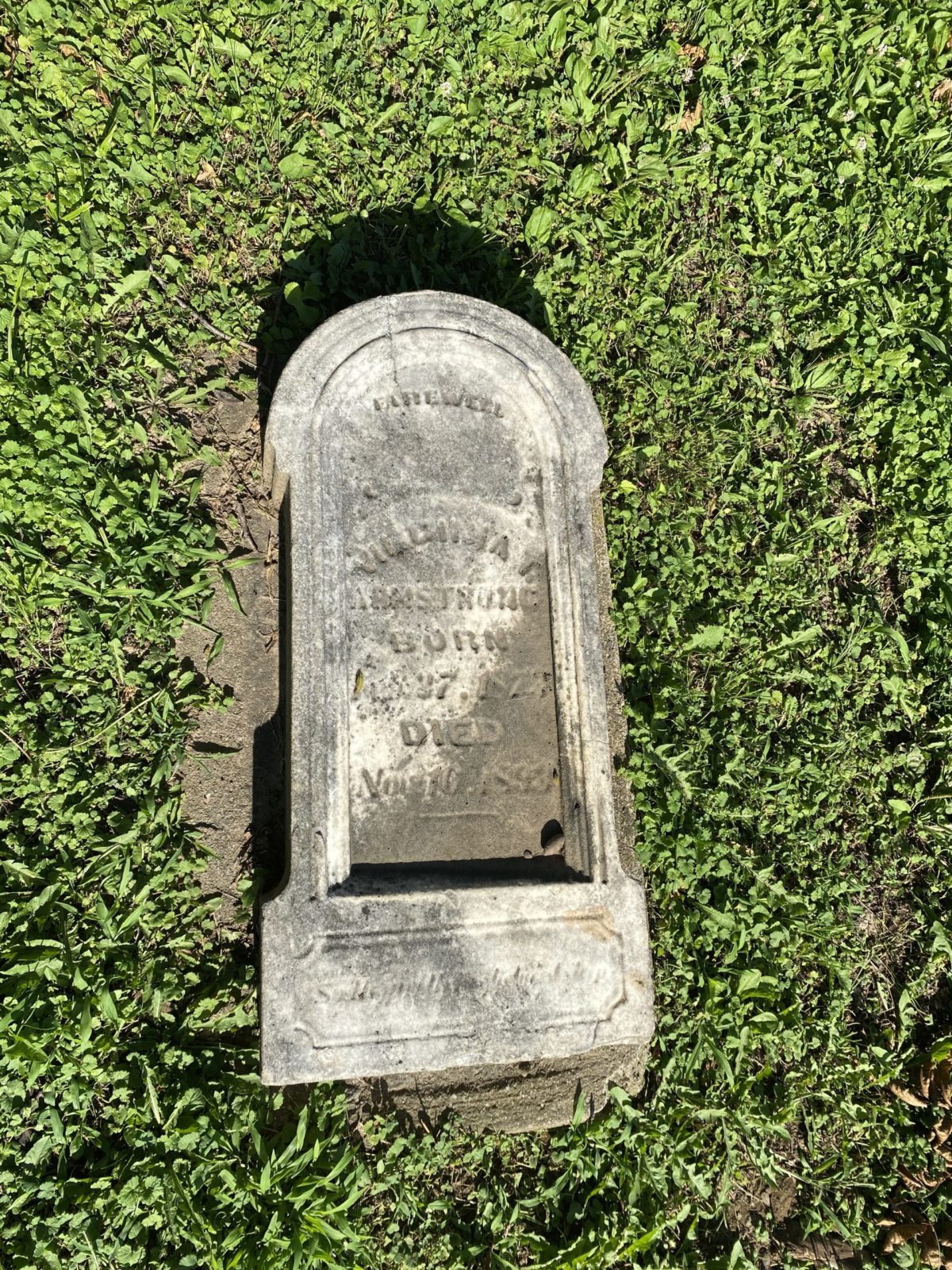 Washington Cemetery Plot