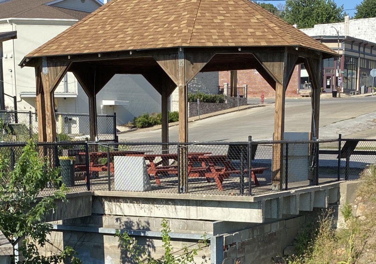 Glasgow, Missouri Scenic Overlook Gazebo