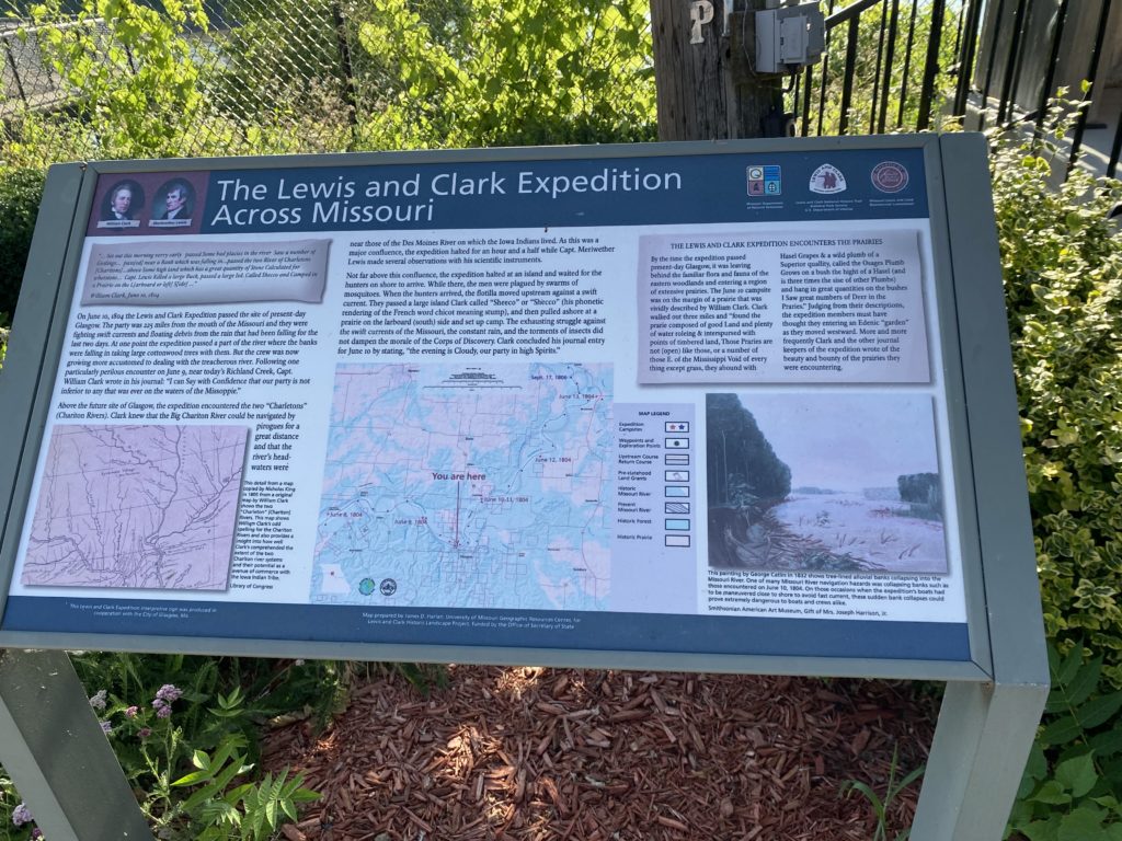 Lewis and Clark Trail Marker