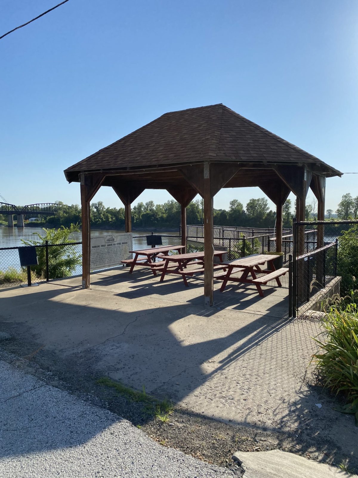 Glasgow River Overlook Gazebo