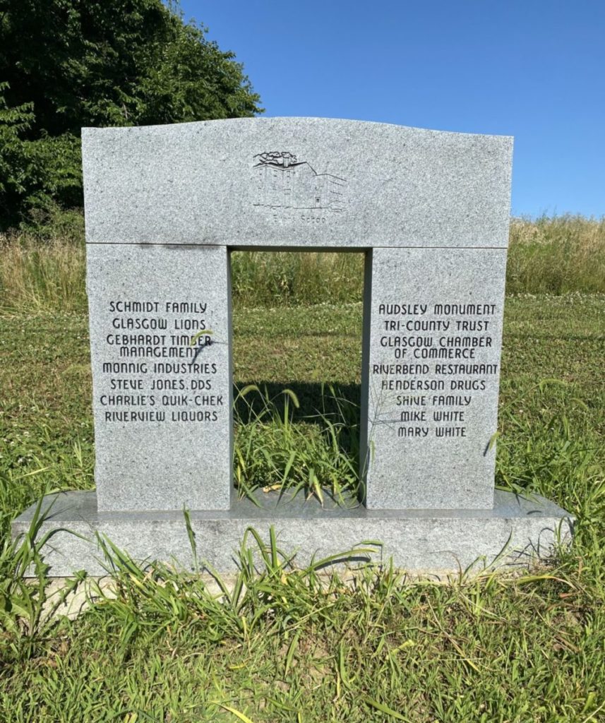 Evans School Historic Monument Marker