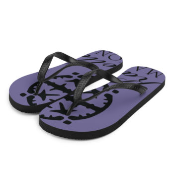 Karbelle Mansion Purple Flipflops