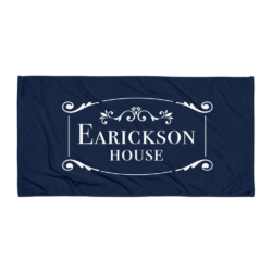 Glasgow MO Earickson House Beach Towel