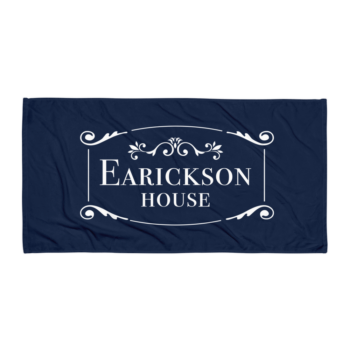 Glasgow MO Earickson House Beach Towel