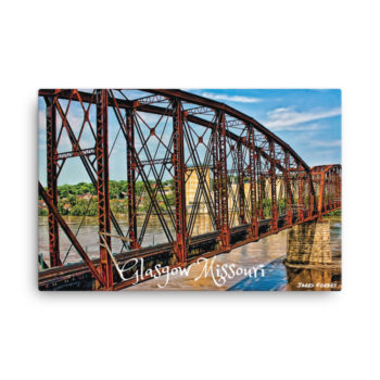 Glasgow Missouri 1st Steel Bridge Art