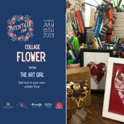 Potentilla Fair - Collage Flower pop up shop