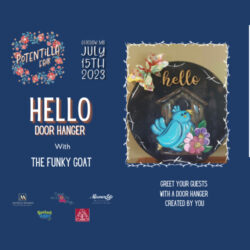 Potentilla Fair - hello door hangar pop up shop