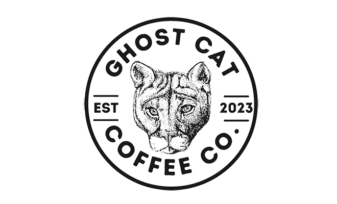 Ghost Cat Coffee Company Logo